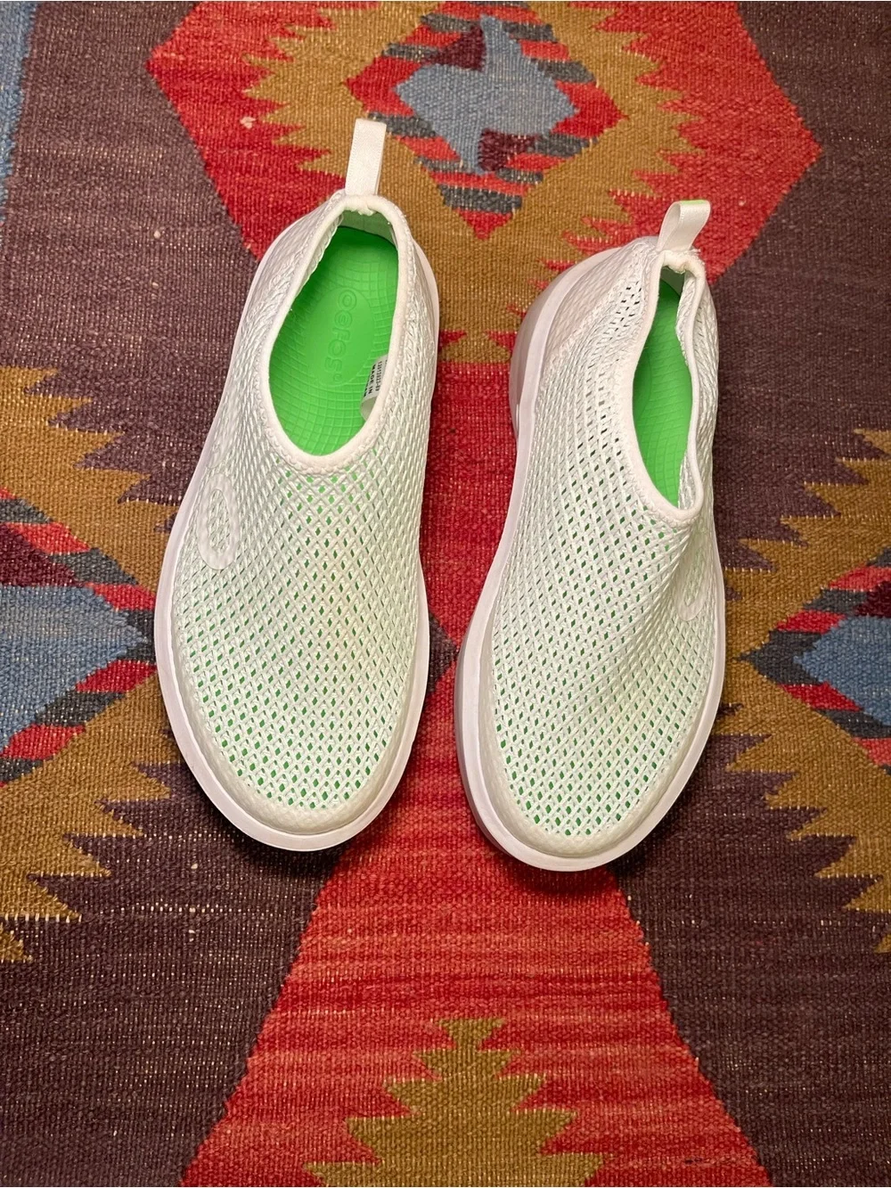 OOFOS White Omga Chukka Recovery Shoe Size 7